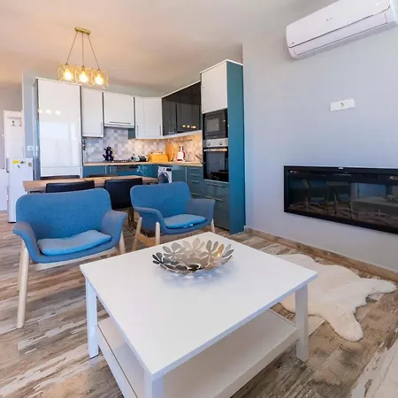 Daire Lovely And Stylish House With Shared Pool And Nature View In Bodrum Meşelik